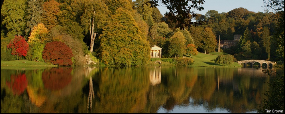 stourhead in autumn